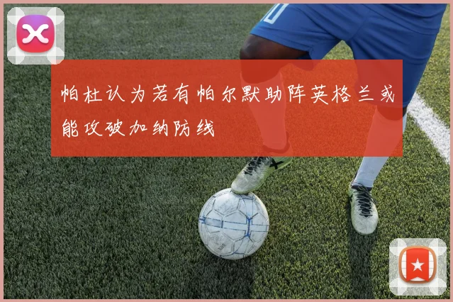 帕杜认为若有帕尔默助阵英格兰或能攻破加纳防线